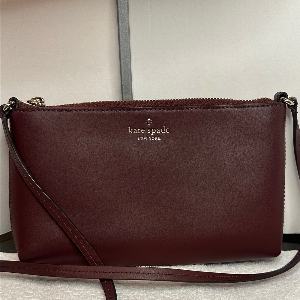 Kate Spade Deep Red Crossbody Bag